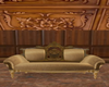 Antique couch with poses