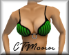 CTM Bikini Top Green