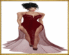 blood red vampire gown