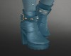 SM Ressa Teal Boots