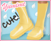 [Y] Rain Boots ~ Yellow!