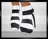 $|B&W Striped shoes