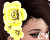 [CW] Hair Roses Yellow