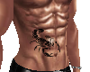 Scorpio tattoo belly-M
