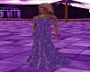 Purple Lace Gown
