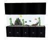 Black Fish Tank Divider