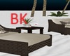 BK> Rattan Loungers