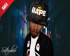 Set l Cap Bape Black