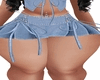 Blue Denim Skirt