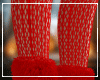 Fur Boots Red
