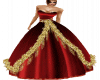 Red N Gold Xmas Dress