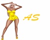 Anna Yellow lingerie