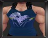 BLUE MUSCLED TANK