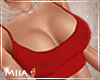 MP♥Crop Red Busty