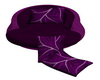 Purple Kissing Chair