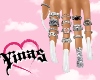 Y. White Nails ♥