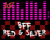 AR BFF Red and Silver