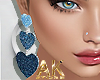 Valentine's D. Blue Earr