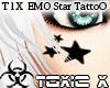 T l X  EMO Star TattoO