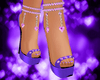 Violet Amethyst Heels