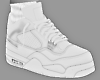 |-M-| White Sneaker w/ S