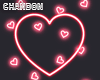 CH*Hearts Sticker