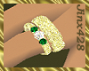 Wedding Ring EmeraldGold