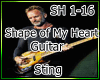 Guitar Shape of My Heart