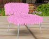 J|Pink Furry Chair