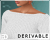 DRV Off Shoulder Sweater