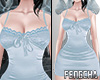 冯 Valentine Blue Dress