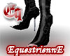 Eq Black Leather Boots