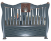 Scaled Blue Crib