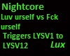 Nightcore Love urself SV
