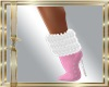 DL BOOTS FUR MEY PINK