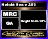 Height Scale 20%