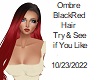 [BB] Ombre BlackRed