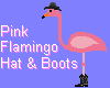 Flamingo w/ Hat & Boots