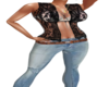 belted cuntry jean n ves
