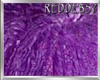 Purple Gothic Furry Rug