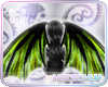 H| Demon Wings Green