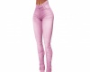 Pink Casual Jeans