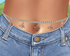 Pretty fly belly chain.