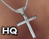 Cross Necklace / Silver