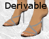 Derivable Strapped Heel