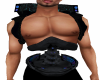 male cyborg torso