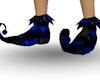 {E} PVC Blue Elf Shoes