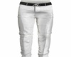|L| Male White Pants