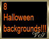 8 halloween backgrounds
