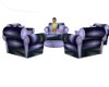 blue burst couch